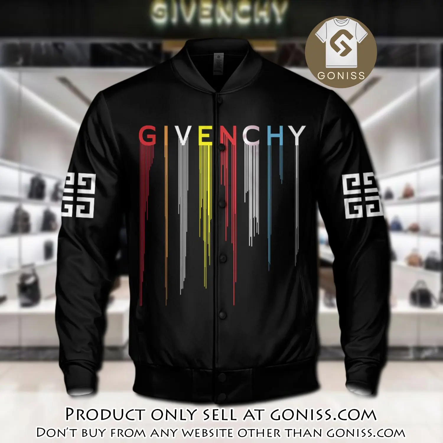 Luxury givenchy varsity premium baseball jacket bjv1044 gn0800147